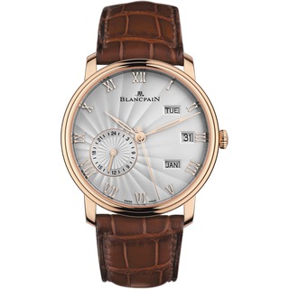 Replica Blancpain Villeret Annual Calendar GMT Red Gold 6670-3642-55B Watch Replica